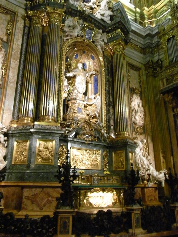 Il Gesù Roma Sepulcro de Ignacio de Loyola.Foto R.Puig
