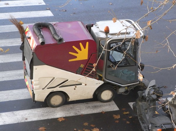 Carro de los spazzini. Roma. Foto R.Puig