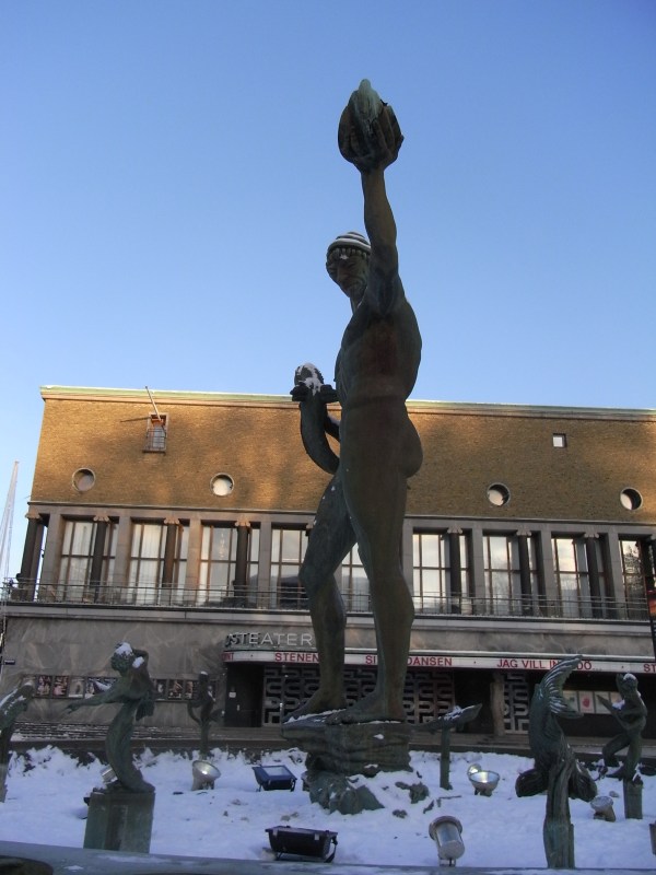 El Poseidon de Carl Milles. Gotemburgo. Foto R.Puig.