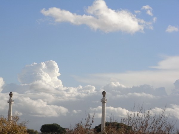 Nubes de Roma.Foto R.Puig