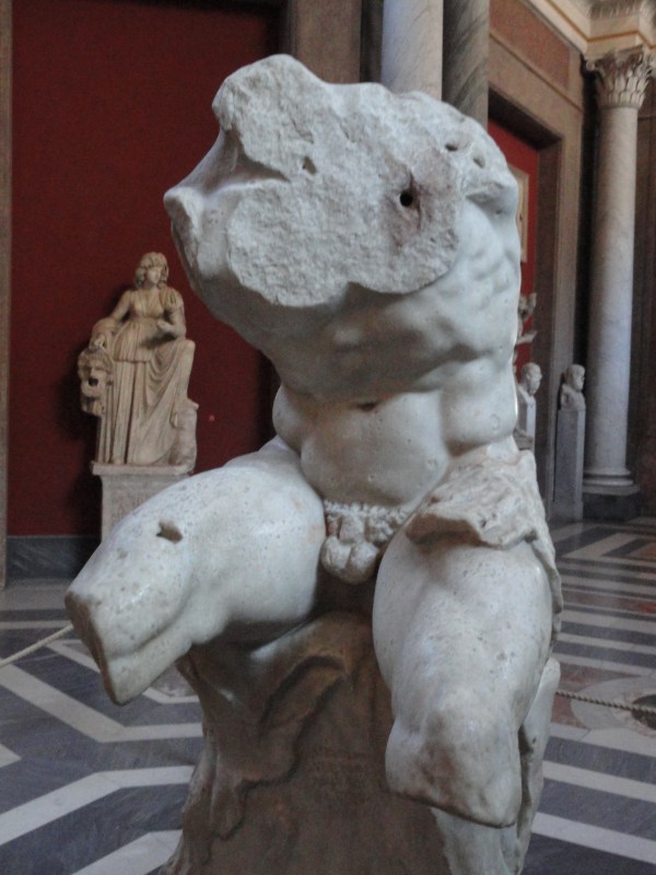 Torso de Belvedere. Museo Pio Clementino. Foto R.Puig