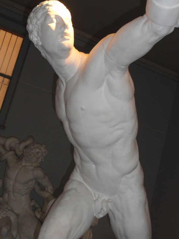 Gipsoteca de Roma. El gladiador Borghese. Foto R.Puig.