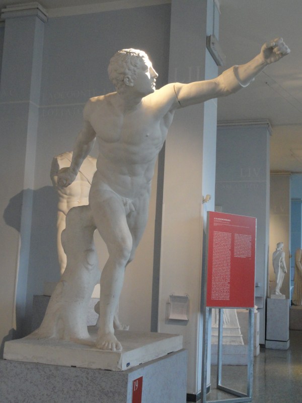 Gladiador Borghese. Gipsoteca de Roma. Foto R.Puig.