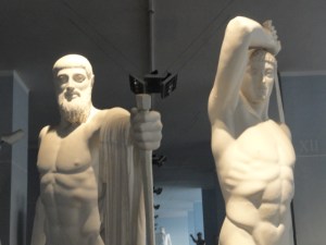 Los tiranicidas. Gipsoteca de Roma. Foto R.Puig.