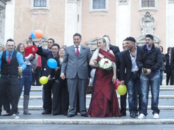 Foto de boda. Campidoglio. Foto R.Puig