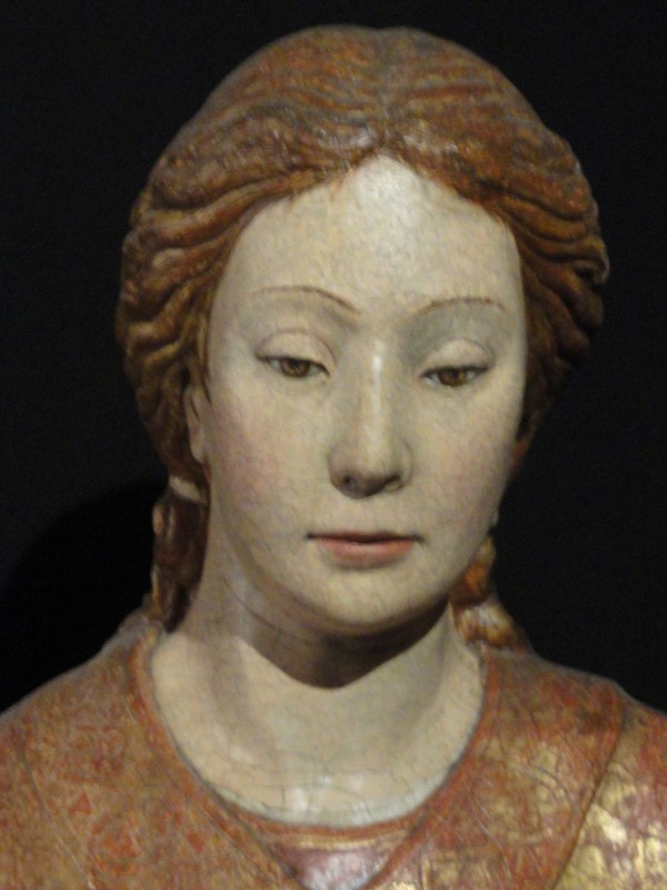 Una santa. Talla del S.XV. Palazzo Venezia. Foto R.Puig