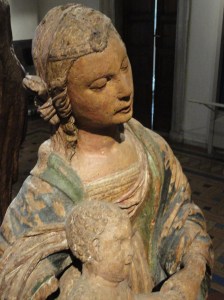 Virgen con el niño. S.XV. Palazzo Venezia. Foto R.Puig