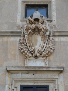 Entrada principal de Villa Aldobrandini
