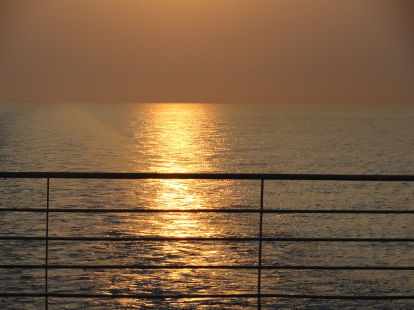 Desde la popa de la nave Foto R.Puig