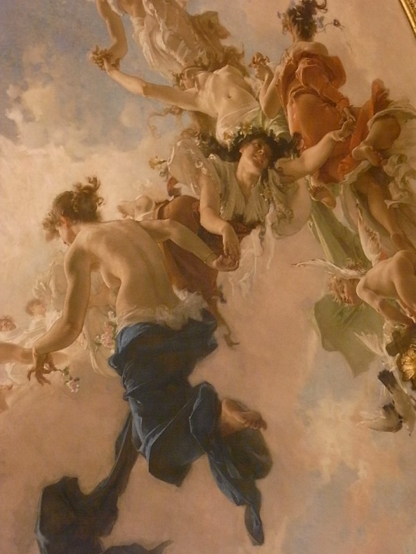 Casa de America Guirnalda de ninfas.Foto R.Puig