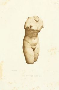 Afrodita de Cherchell. George Doublet en Musées de l'Algerie. Paris 1893 planche VII