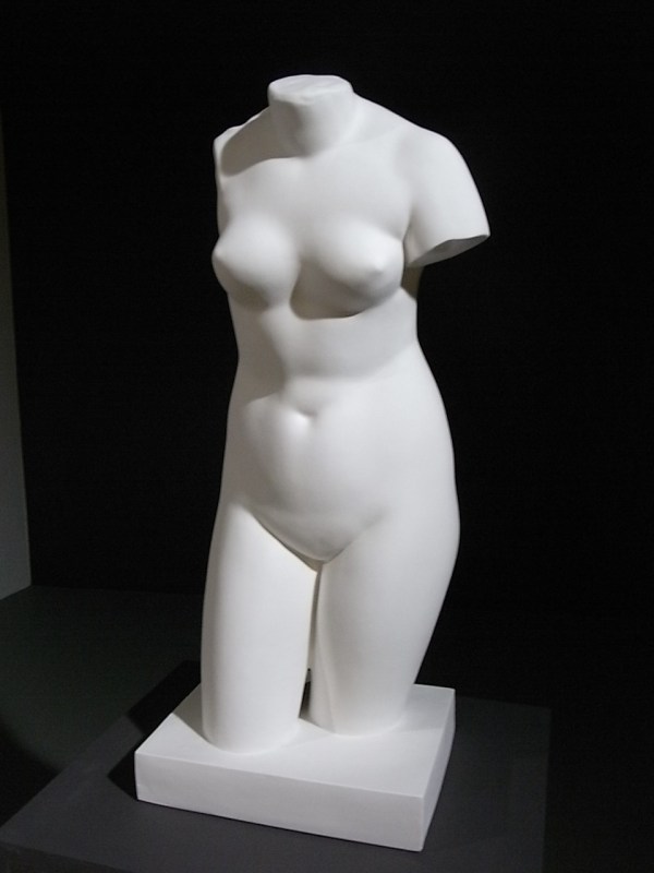 Bruselas.Museo de Bellas Artes. Vaciado del torso de  Cherchell Venus capitolina Foto R.Puig.