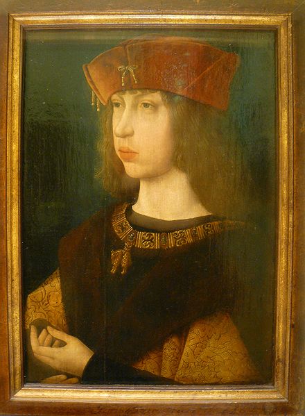 Felipe el Hermoso 1501. Louvre. por el Maestro de la Leyenda de Maria Magdalena