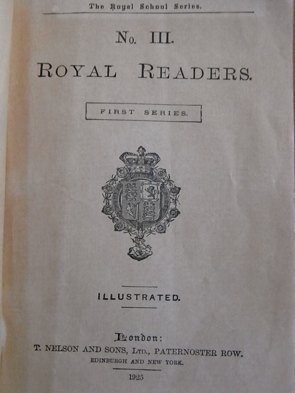 Royal Readers III.Portada interior. Foto R.Puig