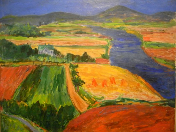 Ivan Ivarson.Paisaje fluvial.Museo BBAA.Gotemburgo. Foto R.Puig
