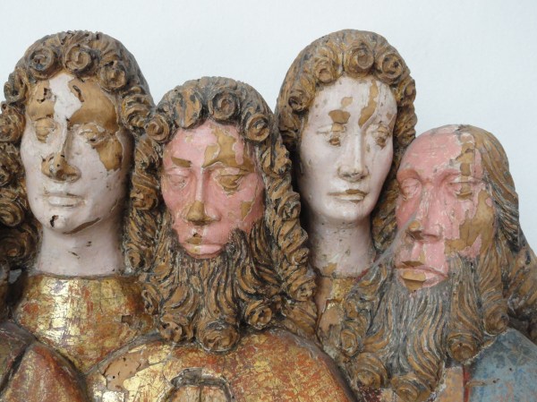 Apóstoles del órgano de Salzburgo.s.XVI.Detalle.Millesgården.Foto R.Puig