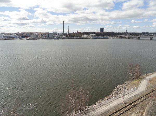 Brazo de mar en Lidingö desde Millesgården.Foto R.Puig.