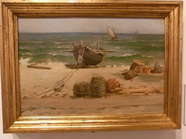 Josep Espinalt. Marina 1890. Museo Arte Sabadell.Foto R.Puig