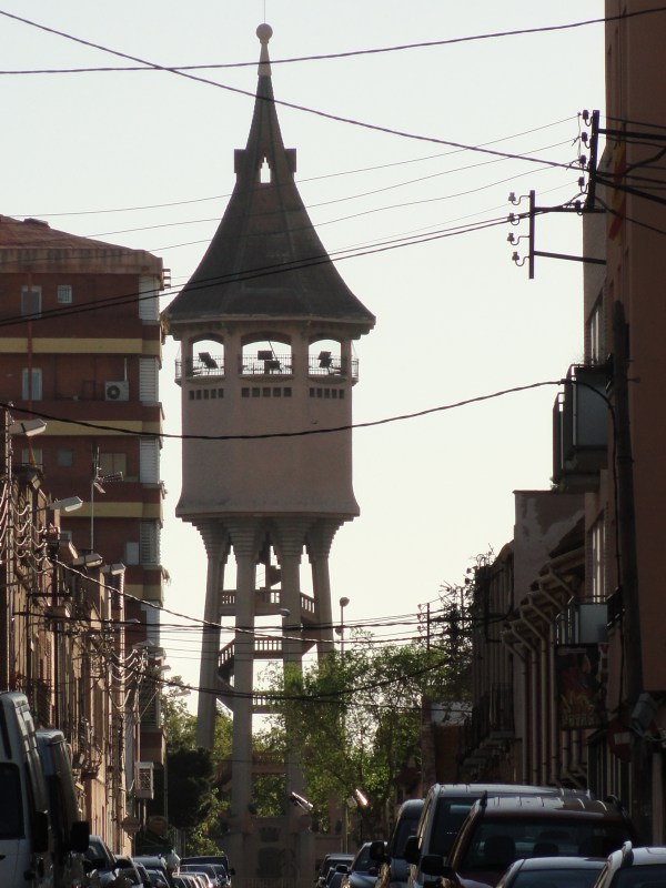 Torre del agua Sabadell.Foto R.Puig