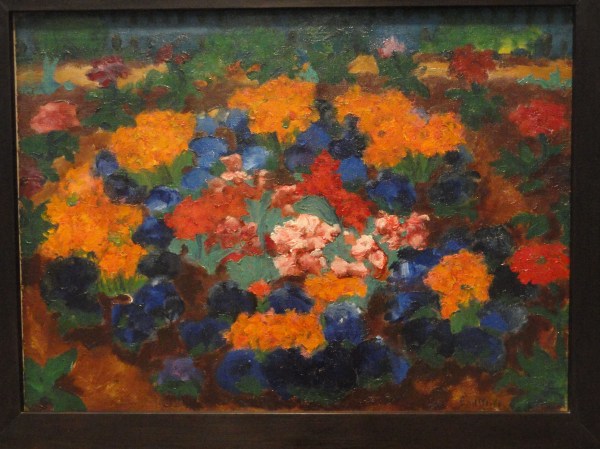 Emil Nolde.Jardín. 1917.Moderna Museet.Estocolmo.Foto R.Puig