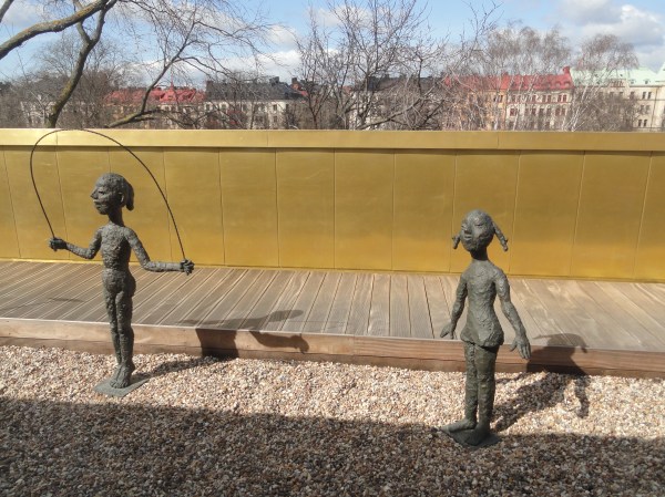 En la terraza. Sven Harris Museet. Estocolmo. Foto R.Puig.