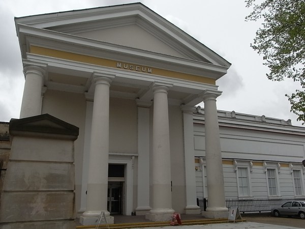 Fachada del Museo de Leicester en el New Walk. Foto R.Puig