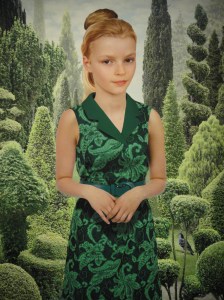 Fotografiska Museet. Estocolmo.Sunday #3. Foto de Ruud van Empel.Detalle