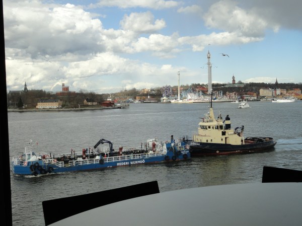Fotografiska Museet. Estocolmo.Vista desde la ventana del restaurante.Foto R.Puig