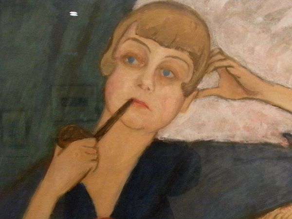 Gabriele Münter.Retrato de Anna Roslund.1917. Museo Leicester. Foto R.Puig