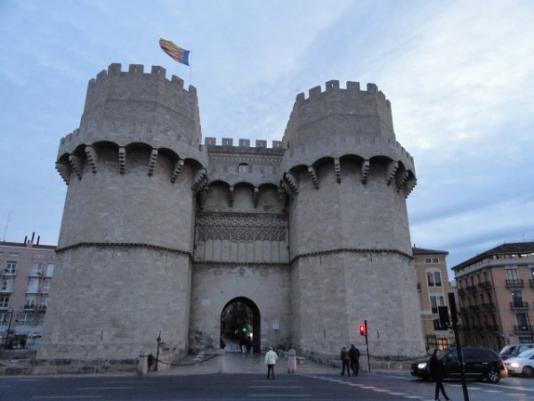 Las torres de Serranos. Fines del siglo XIV. Valencia. Foto R.Puig.