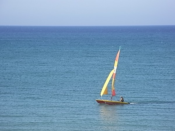 Calma y voluptad. Playa Almadrava. Foto R.Puig.
