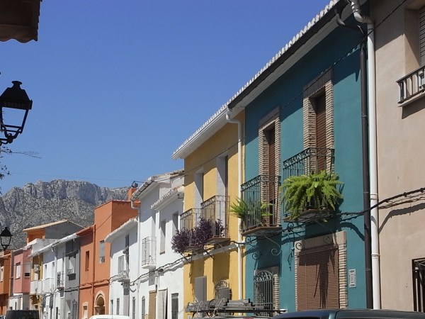 Casas del siglo XVII. Els Poblets. Foto R.Puig.