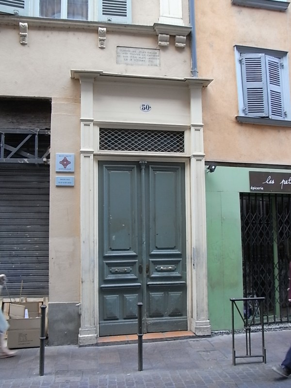 La casa de Jean Calas. Toulouse. Foto R.Puig.