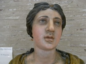 Santa Margarita. Basilica de Saint Sernin. Toulouse. Foto R.Puig.