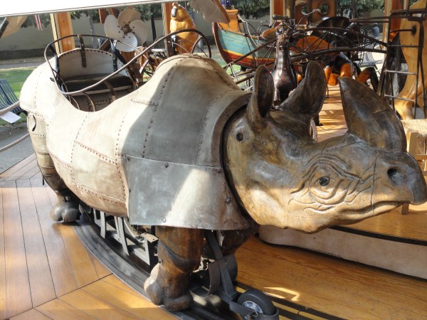 Toulouse. Rinoceronte del Beau Manège. Foto R.Puig.