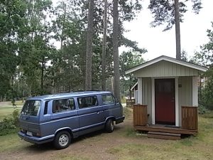 En el camping de Nybro. Foto R.Puig.