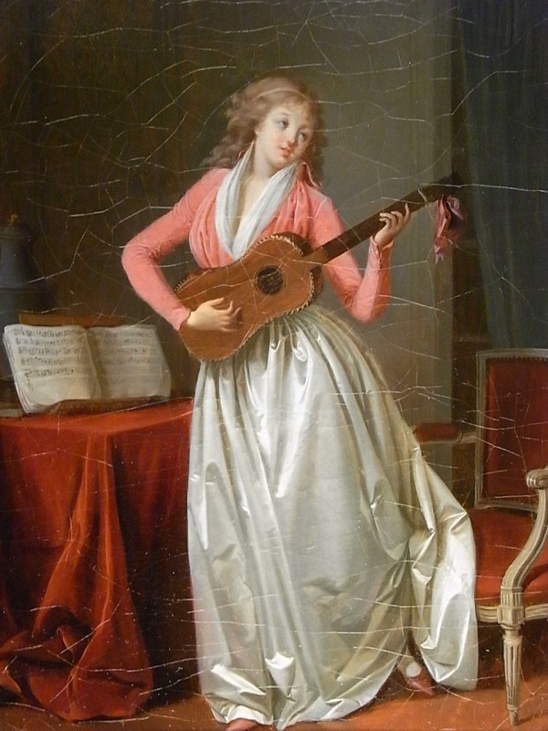 Henri Van Gorp. Nina tocando una romanza. ss.XVIII a XIX. Romanza. Les Augustins. Foto R.Puig.