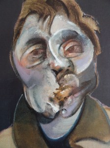 Francis Bacon. Autorretrato 1969. Coleccion particular.