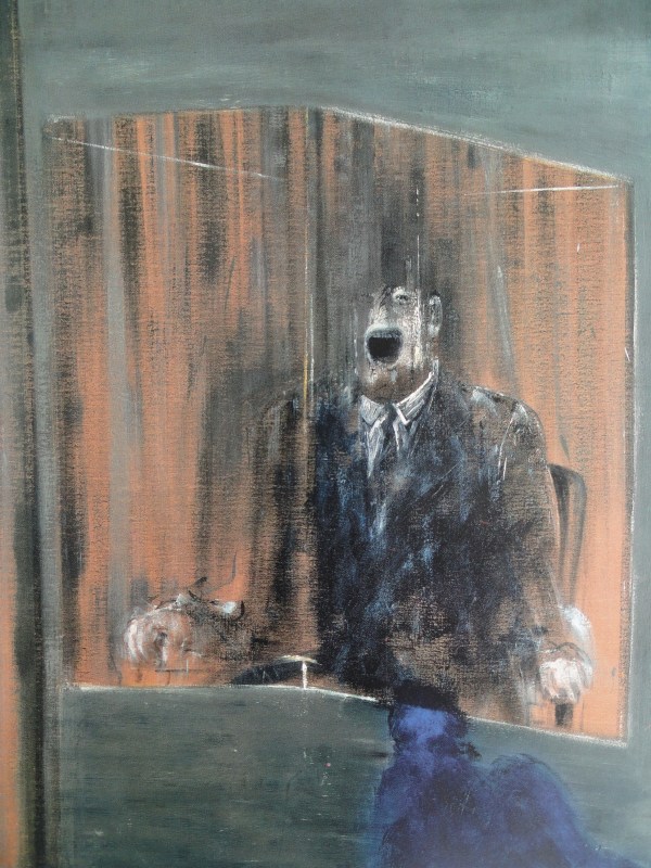 Francis Bacon. Estudio de retrato. 1949. Museo de Arte Contemporaneo. Chicago.