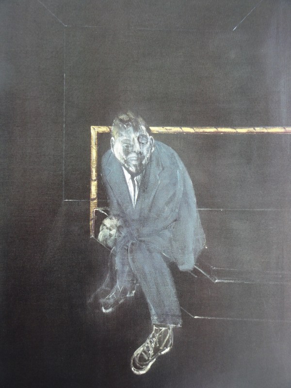 Francis Bacon. Triptico Mayo Junio 1973. Detalle. Coleccion particular.