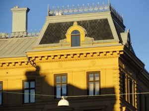 Atardecer otoñal. Vasastan. Gotemburgo.Foto R.Puig