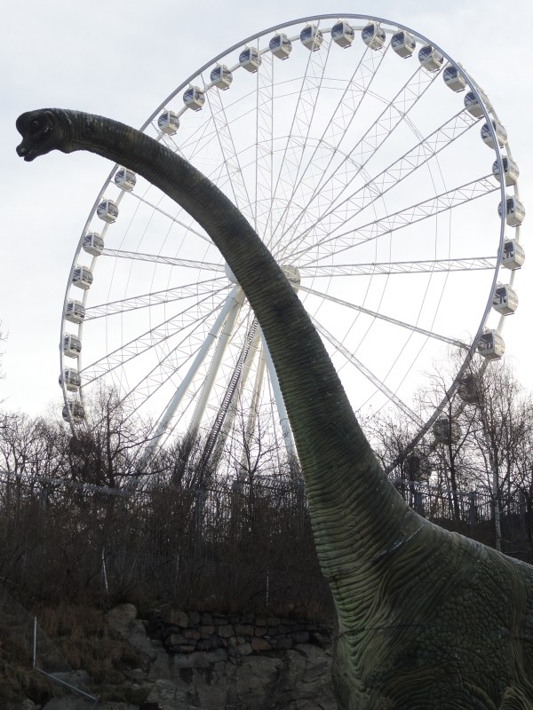 El Diplodocus. Universeum. Gotemburgo. Foto R.Puig.