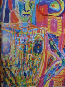 Acuarela y pastel. 2005.Mauritz Karström. Galeria Fahlnaes.Foto R.Puig