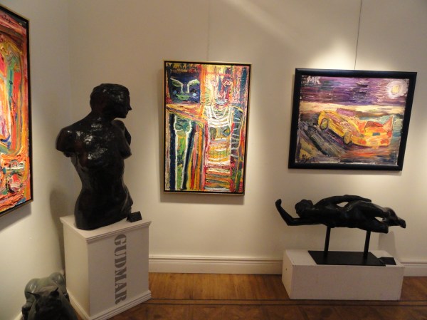 Exposición de Mauritz Karström en la Galeria Fahlnaes. Foto R.Puig