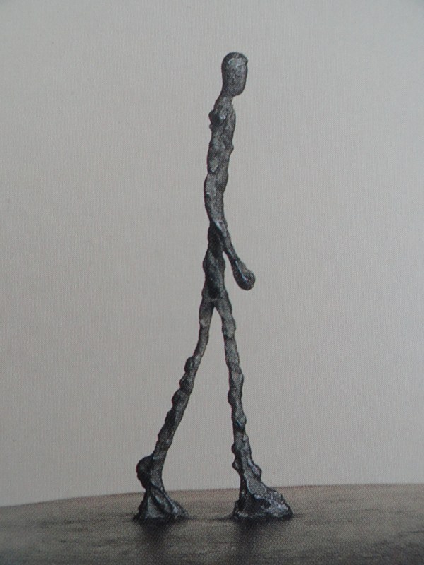 Hombre que anda. Giacometti. Fundacion Alberto Giacometti
