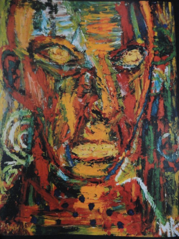 Retrato. Mauritz Kalström målningar