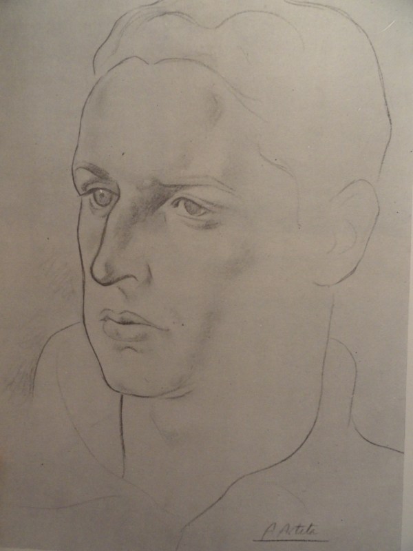 Aurelio de Arteta. Rostro varonil.