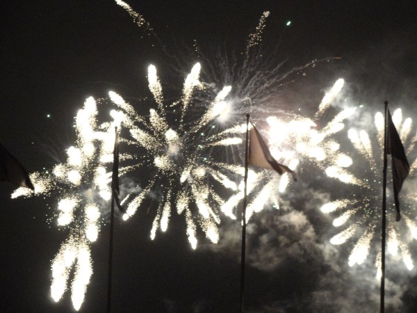 Fuegos de fin de año. Gotemburgo. Foto R.Puig