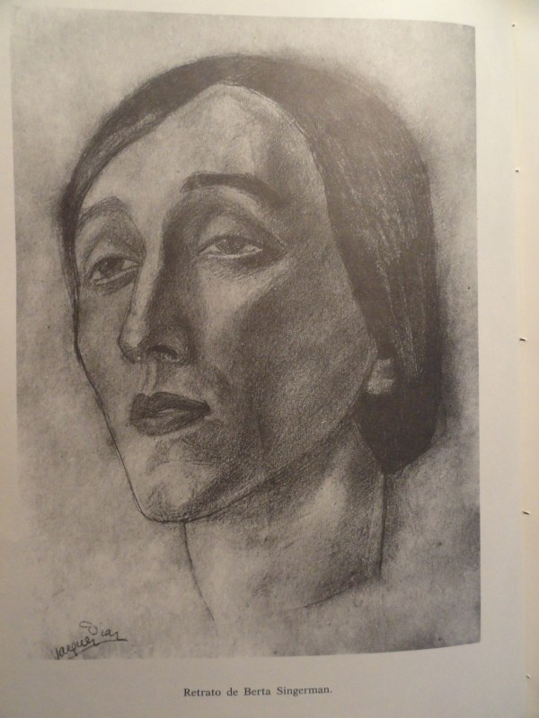 Vazquez Díaz. Retrato de la actriz Berta Singerman