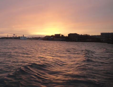 Travesía vespertina. Foto R.Puig